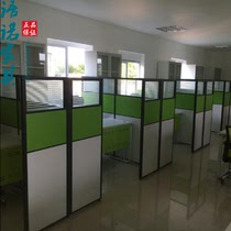 Office partition wall factory simple plate glass workshop movable wall high compartment movable folding screen Qingdao