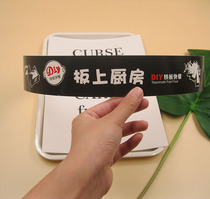 Iron plate rice steak iron plate anti-base oil paper set baking pan iron plate anti-splash oil paper circle custom steak plate paper