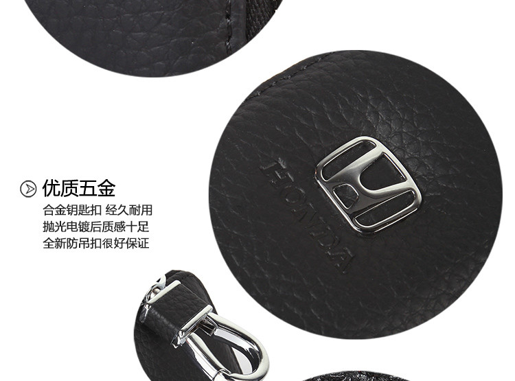 2018 khuyến mãi mới thời trang nam nữ gấp xe chìa khóa vuông đặc biệt túi da bò dây kéo thắt lưng công sở ví nữ da thật