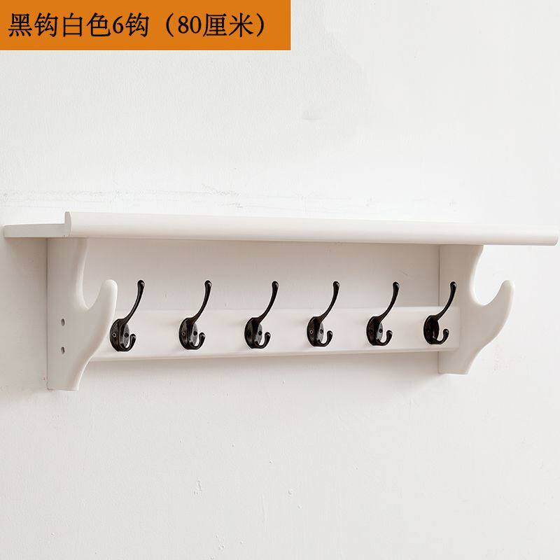 Hanging rack wall-mounted wall cap frame creative wooden bedroom clotheframe masonry multi-functional hook frame