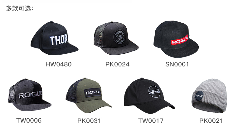 RogueFitness Sports Fitness Casual Cap Mũ lưỡi trai Mũ bóng chày CrossFit Nam và nữ - Mũ thể thao nón xe đạp thể thao