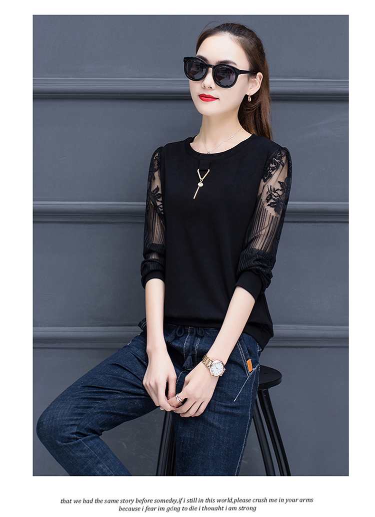 Mùa xuân và mùa thu áo thun dài tay rộng bên ngoài mặc áo sơ mi cotton nhỏ áo sơ mi nữ trung niên 40-50 tuổi quần áo mẹ kiểu áo trung niên