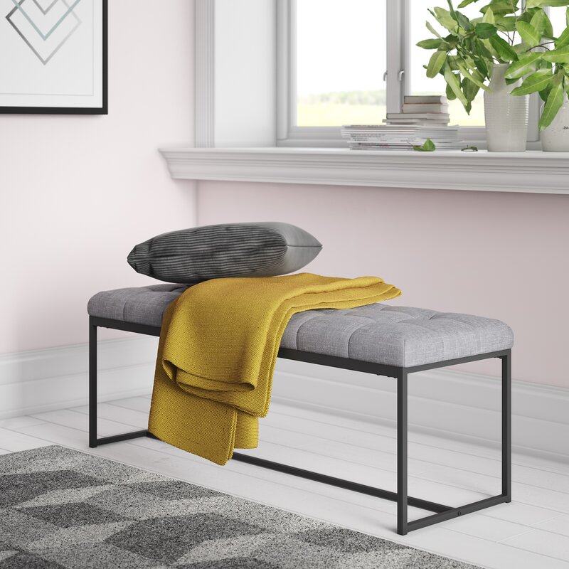 Light luxury replacement shoe stool household doorstep wearing shoelstool to the seat bench living room minimal sofa hotel bedbench