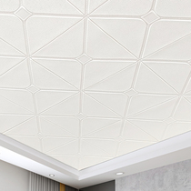 3d Solid ceiling wall sticker bedroom ceiling Ceiling Waterproof Sticker Living-room Background Wall decorative wallpaper Self-adhesive