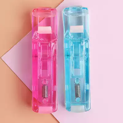 Fangling mini portable eyelash curler long curl local eye eyelash machine does not clip meat to send replacement glue