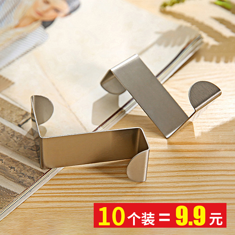 Stainless steel nail-free lengthened door hanging hanger free of punch door rear hanger modern minimalist door hooks single hanging rack