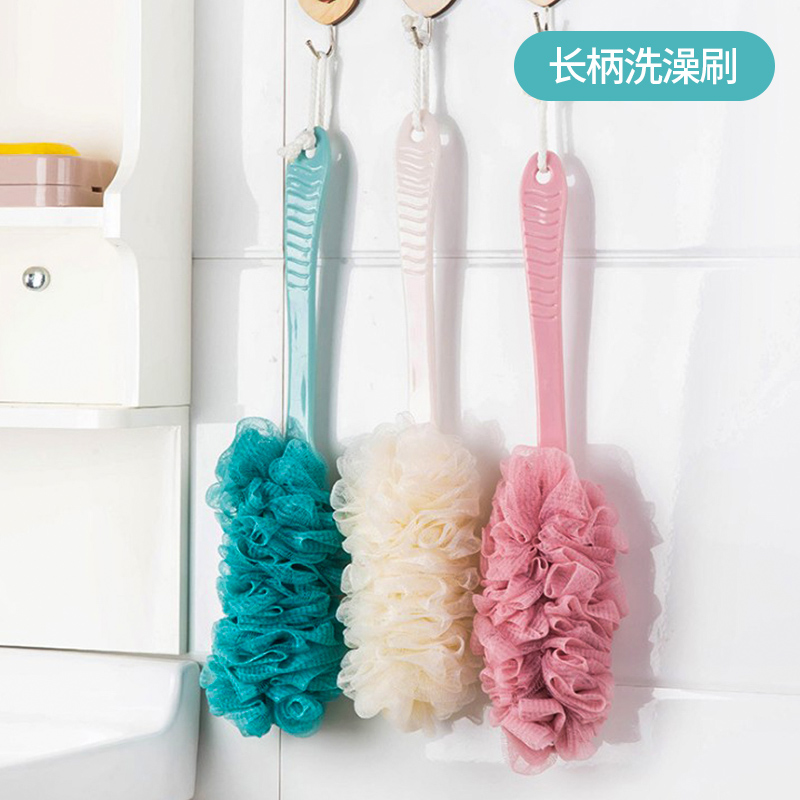 Bath - handle bath brush strong toiletries adult scrub to dilute the bath towel and rub the back - artifact bath brush