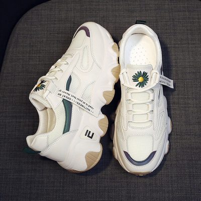 秋冬季新款小雏菊网红老爹鞋运动女鞋