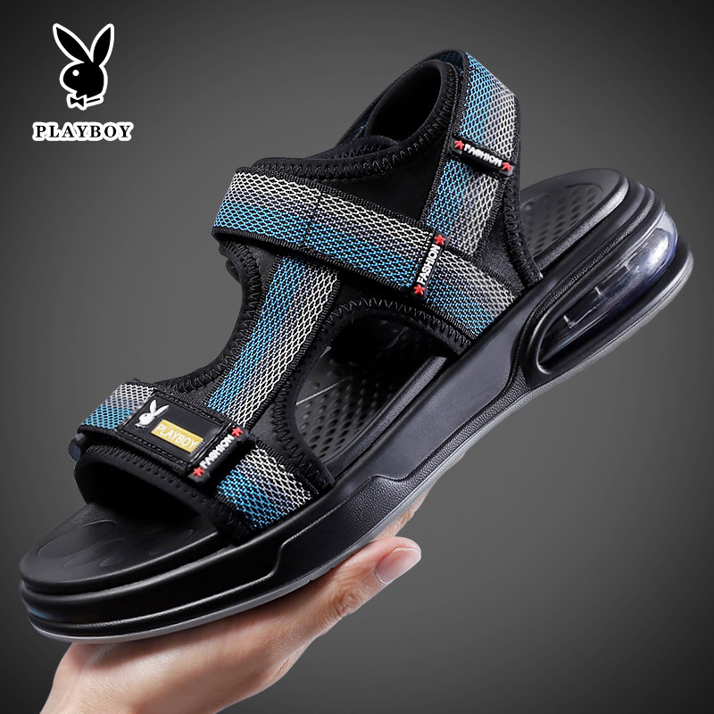 Playboy men's shoes 2021 summer new sandals men's outer wear trendy sandals and slippers youth sports and leisure beach shoes