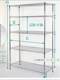 Grid kitchen shelf household shelf adjustable flower shelf storage rack desktop simple finishing rack clip joint storage rack
