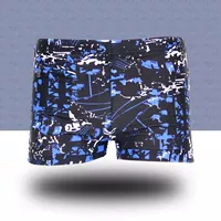 Quần bơi nam UEVUE quần boxer nam in quần short kích thước lớn với đồ bơi bơm - Nam bơi đầm quần bơi nam hàng hiệu