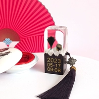 Медная печать из сандалового дерева