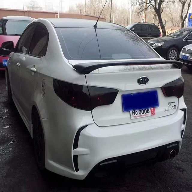 Suitable for 11-14 Kia K2 Modified Martin-Style Full Body Kit, 12/13 Kia K2 Front and Rear Bumper Side Skirts