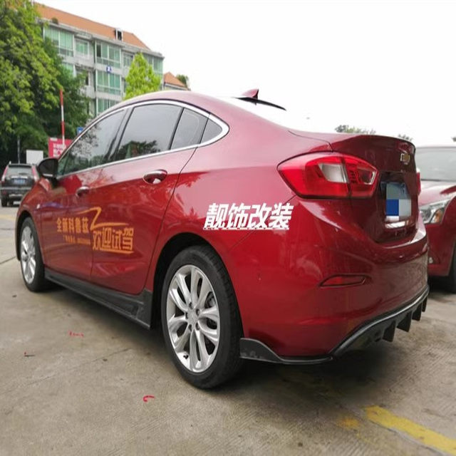 17-18 Cruze Modified Sport Body Kit Chevrolet Cruze Front Spoiler Side Skirts Rear Spoiler Corner Covers