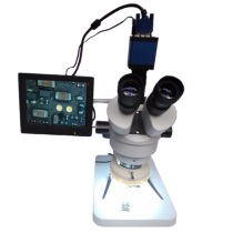 True Trinity HD Mobile Phone Repair Microscope White Electron Continuous Variant Body Vision Stereoscope LED Light Source