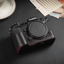 Panasonic camera bag S5 leather case Micro single leather camera bag accessories handle Vintage protective case Cowhide special