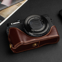 Canon g7x2 camera bag g7x markiii m6mark2 G5X2 g7x3 second generation leather case
