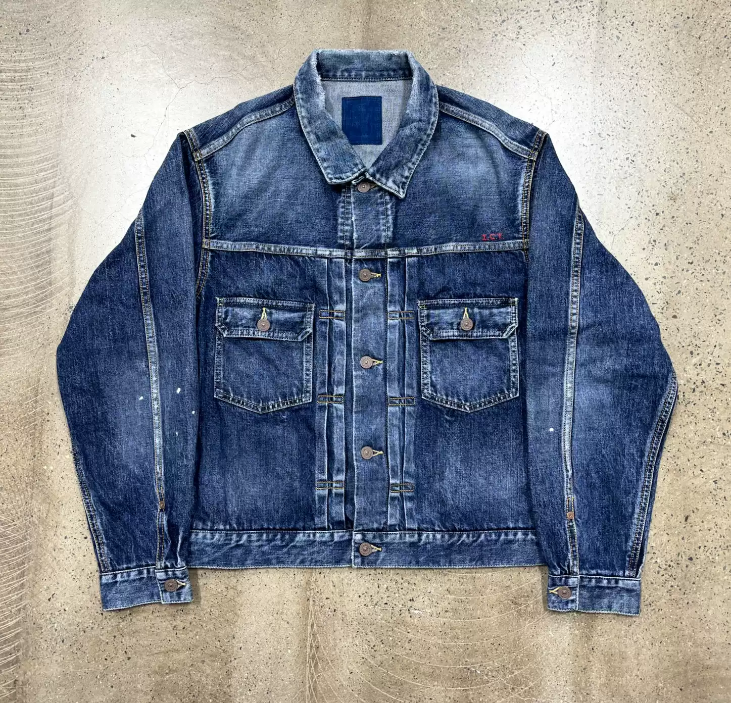 Visvim 24ss Rodney Jkt 夾克泥染做舊外套工裝夾克5號Navy-淘寶Taobao