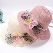 New Grass Hat Lady Sun Hat Visor Foldable Sunscreen Cotton Hemp Great Eave Cool Hat Bike 100 lap spring summer basin hat