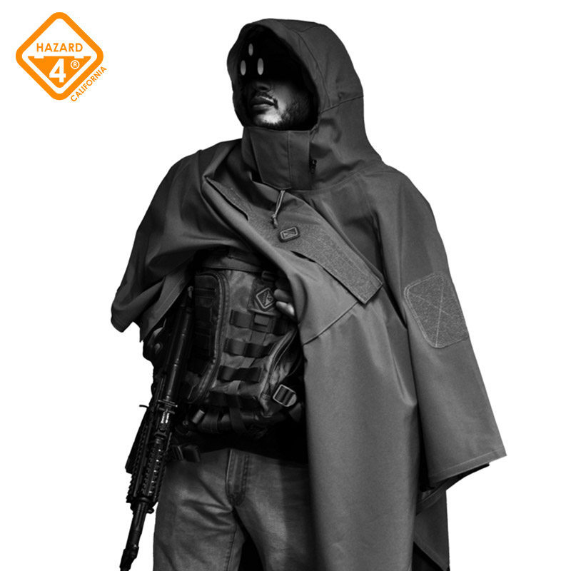 US Crisis 4 Hazard4 Tactical Raincoat Outdoor Camping Adventure Multifunctional Portable Jungle Softshell Raincoat
