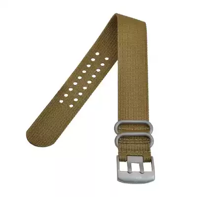 US crisis 4 rubber nylon strap 24mm strap outdoor military fan tactical watch strap