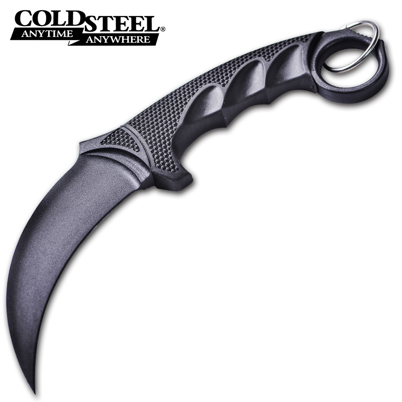 American cold Steel plastic steel tiger claw knife Self-defense martial arts combat fighting training knife COS props