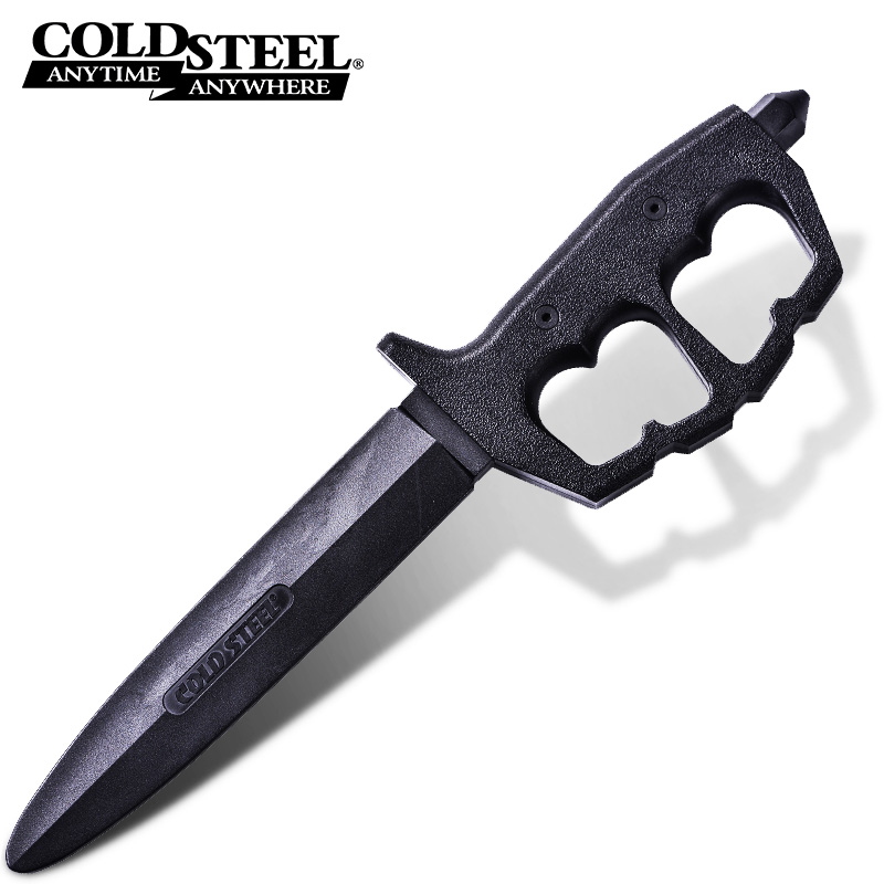 American Cold Steel Coldsteel Rubber Double Edged Hand Guard Short Knife Mold Plastic Steel Training Knife Prop 92R80NTP