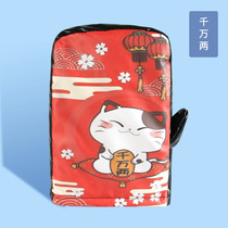 Electric motorcycle winter windshield plus velvet warm motorcycle gloves cold-proof waterproof rain-proof female handlebar