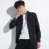 Fanshan 2018 mùa thu Oxford quay tay áo sơ mi nam trẻ trung giản dị áo sơ mi trắng Hàn Quốc Slim inch áo thủy triều áo sơ mi thời trang Áo