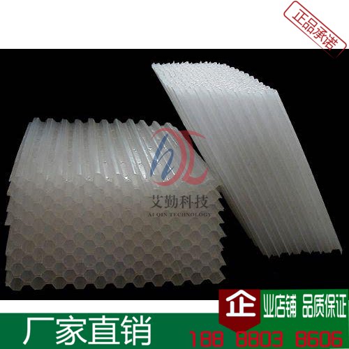 Manufacturer direct sales PP inclined pipe padding 100 Hexagonal honeycomb 80 sedimentation tank sewage treatment Eqin environmental protection