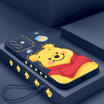 Apply Apple 12promax mobile phone shell 11 new iPhone13 liquid silicone pro tide card max cartoon bear advanced sensation eleven mesh red protective sleeve male and female lens full package soft shell