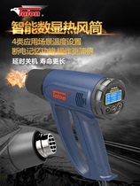 Taiwan Dalong hot air gun 2000W hot air blower blower temperature regulating digital baking gun film tool baking gun 1600W