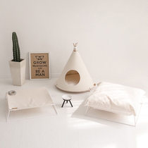 Korea direct mail HaBe] Cat dog tent pet nest super good-looking~Pet house