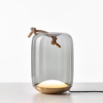 Nordic modern minimalist table lamp creative personality bedroom bedside lamp designer model room study hardware table lamp C