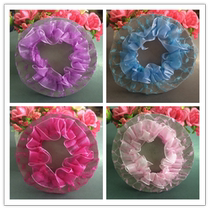 Korean Baby Children Dancing Disc Hair Accessories Disc Hair Net Pocket Dance Pills Head Flower Buds Accessories