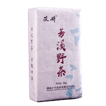 Fu will be Hunan Anhua black tea in 2013 1thousand grams of Fangxi wild tea hand-built Fu brick tea golden flower tea