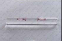 4 seconds glass long water level bubble frame bar type level special bubble accessories glass tube horizontal bubble horizontal beads