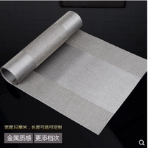 PVC table flag tea table long table cloth easy to clean quick-drying mat custom table mat European towel tea mat breathable