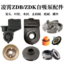 Guangdong Lingxiao water pump accessories 1ZDB-35 45 65B self-priming pump head shell 1 5ZDK copper water impeller water seal