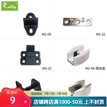 Rally Barn door Swing stopper holder Glass sliding door Wooden door Sliding door Hanging rail door Floor rail anti-swing device