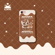 (Clearance does not return do not change carefully) Luo Xiaohei war remember cream cocoa series mobile phone case i8 ixr Huawei