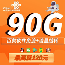 China Unicom 5G mobile phone card Wireless unlimited pure traffic card Internet card Unlimited speed campus package