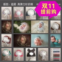 New children Photography elastic wrap hat Newborn Photography Props Baby Full Moon Photo Costumes