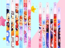 Pupil egg pen children free pencil missile pen primary school cute bullet automatic pencil missile pen children princess pencil writing pencil