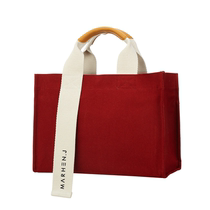  Tax-inclusive direct mail Korea marhen j red horizontal shoulder handbag