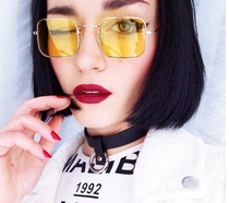 Wedding photo props creative trend glasses sunglasses photo studio travel photo retro European and American personality square sun glasses