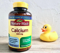  American nature made liquid body calcium 600mg vd400IU adult pregnant woman calcium 100 grain fit 23 02