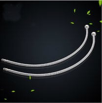 Faucet inlet pipe hose bathroom hardware accessories single-head water Inlet Basin faucet hot and cold explosion-proof water pipe