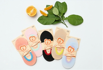 Mingxin Home Candy Color Lady Doudou Socks Boat Socks No. 6 24 Shelf