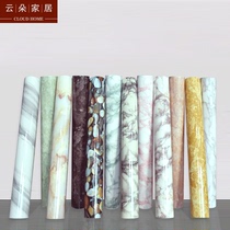 Kitchen sticker waterproof and oil-proof 80cm wide pasted moisture-proof cabinet stove with imitation marbled countertop stickers